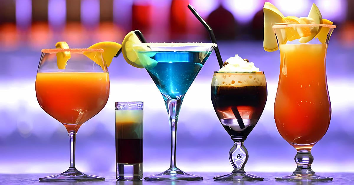 Ly dùng cho cocktail và mocktail