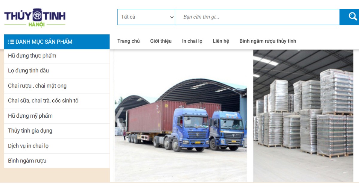 Công ty TNHH Thủy Tinh Hà Nội – Chuyên Cung Cấp Chai, Ly Thủy Tinh Chất Lượng Giá Tốt