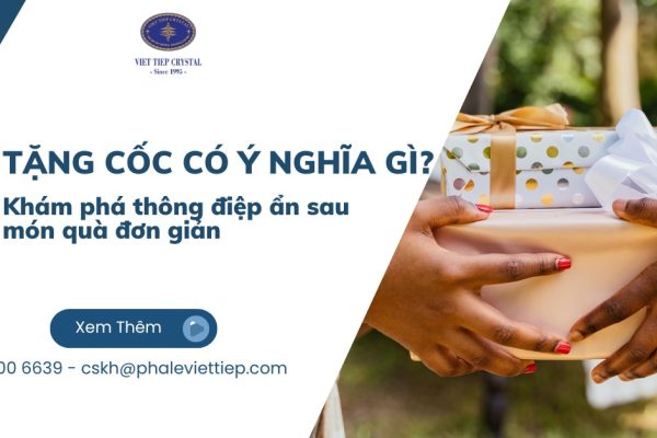 Tặng cốc có ý nghĩa gì? Khám phá thông điệp ẩn sau món quà đơn giản