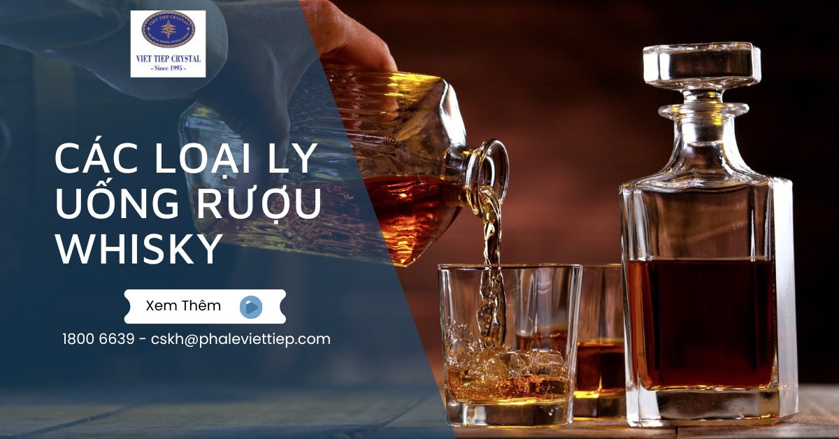 Các Loại Ly Uống Rượu Whisky_ Cách Chọn Ly Whisky Phù Hợp
