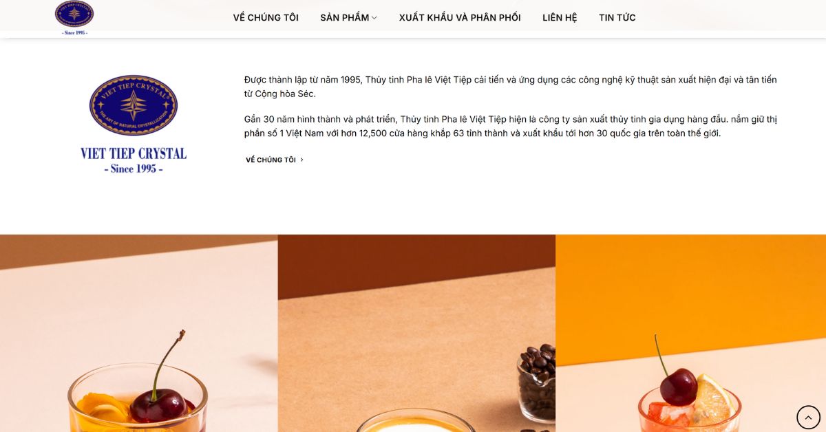 Pha lê Việt Tiệp