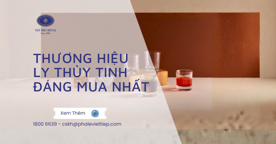 Thương Hiệu Ly Thủy Tinh Đáng Mua Nhất Các Tiêu Chí Lựa Chọn
