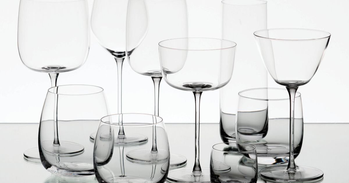 Một số loại ly của Pha Lê Việt Tiệp