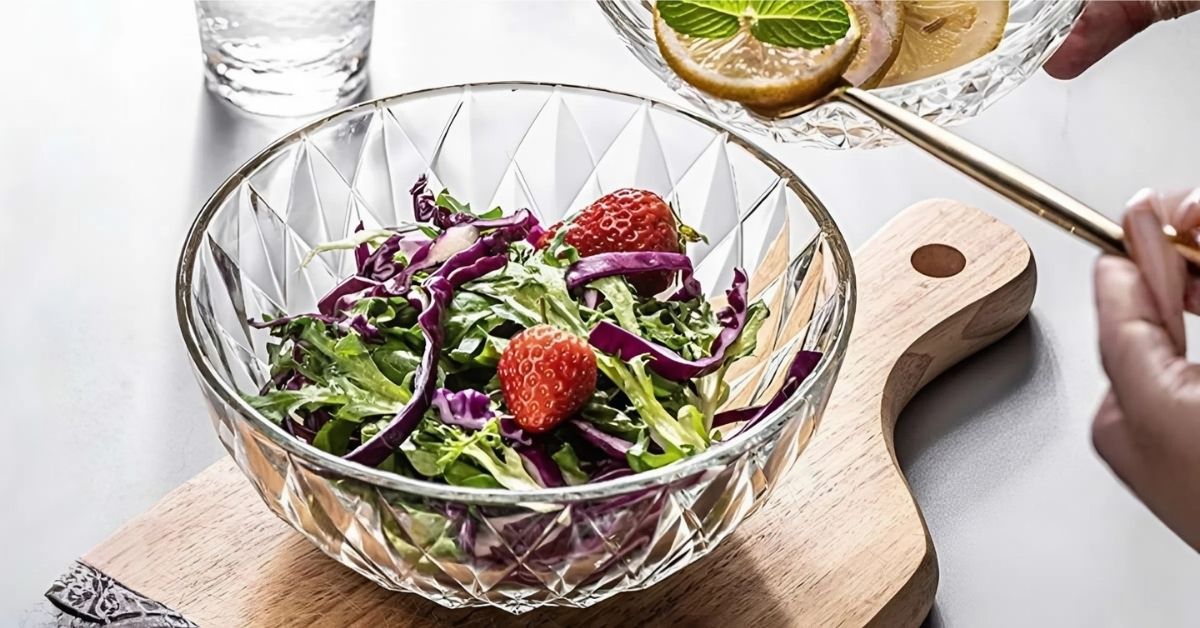 Mẫu tô,bát thuỷ tinh lớn