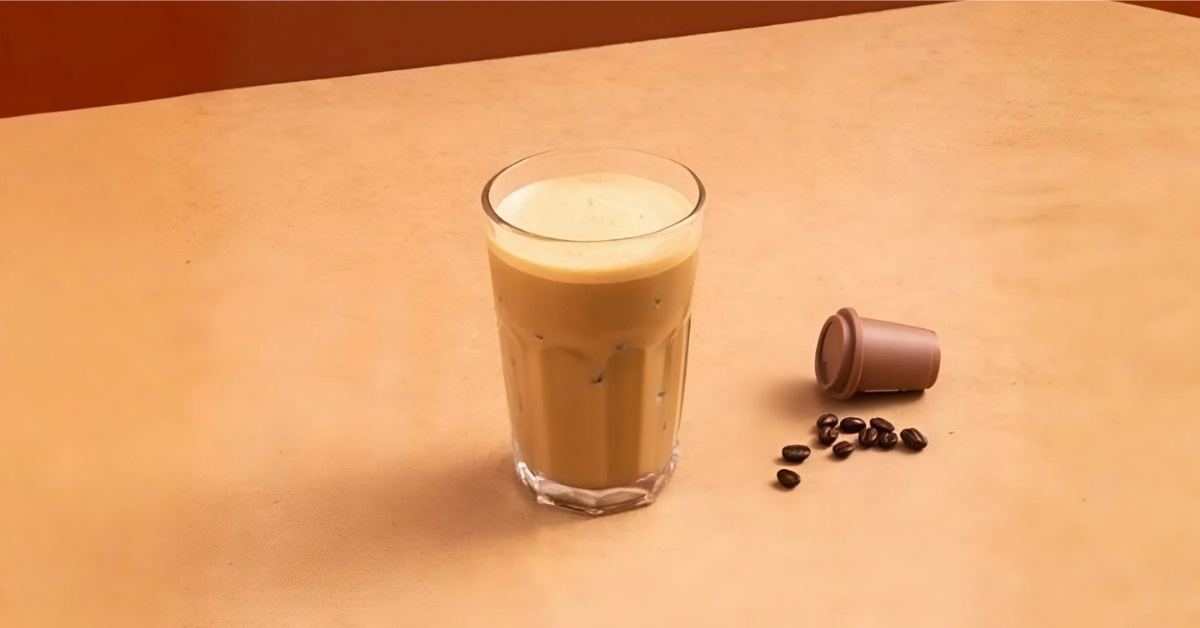 Ly Latte Thủy Tinh Cao