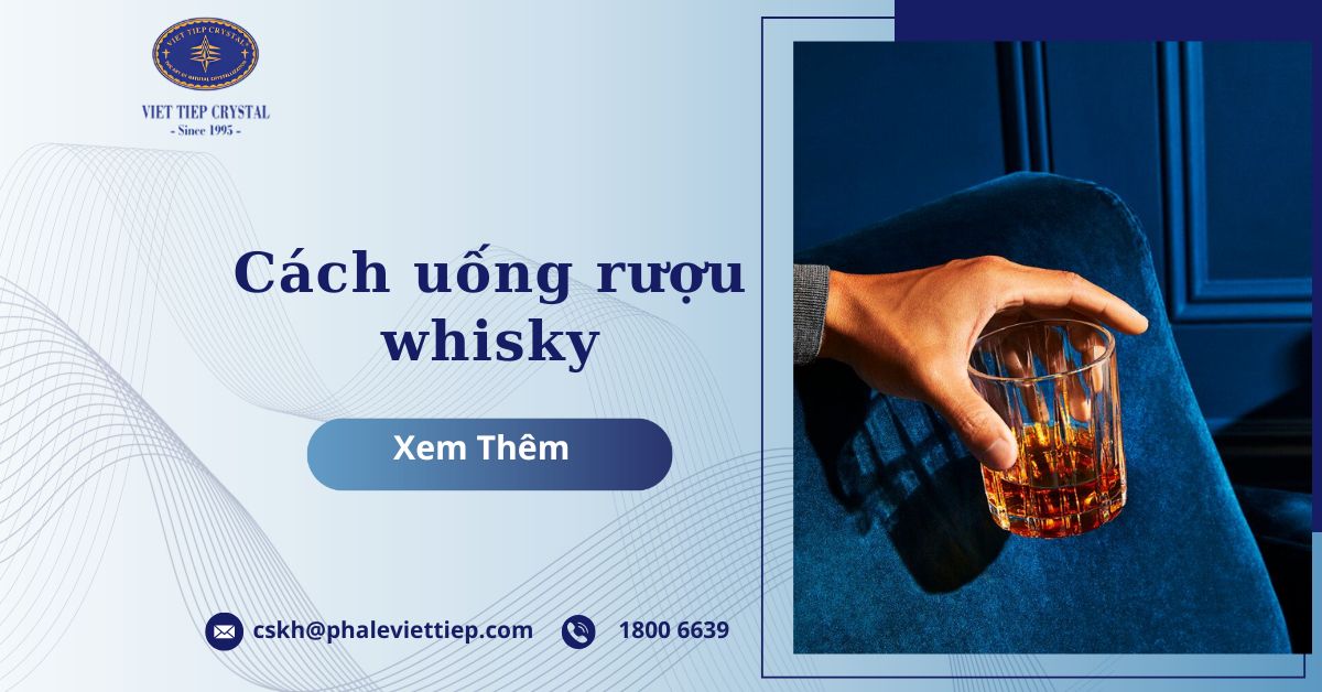 Cách uống rượu whisky