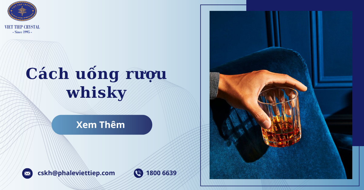Cách uống rượu whisky