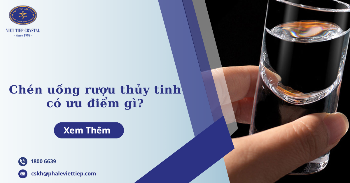 Chén uống rượu thủy tinh