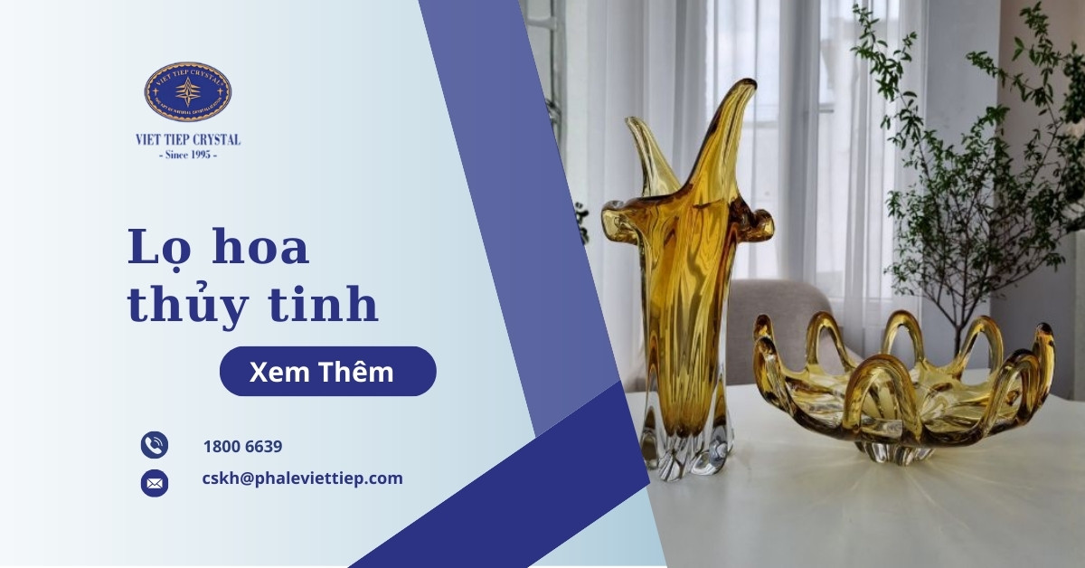 lọ hoa thủy tinh