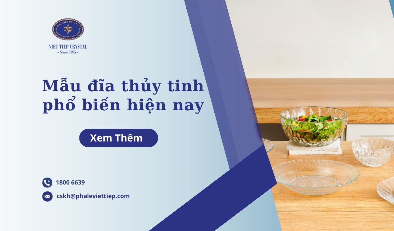 Mẫu đĩa thủy tinh