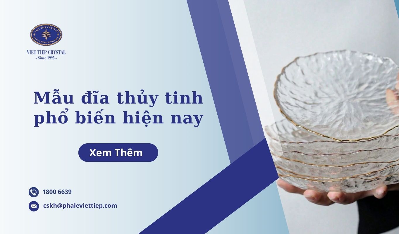 Mẫu đĩa thủy tinh