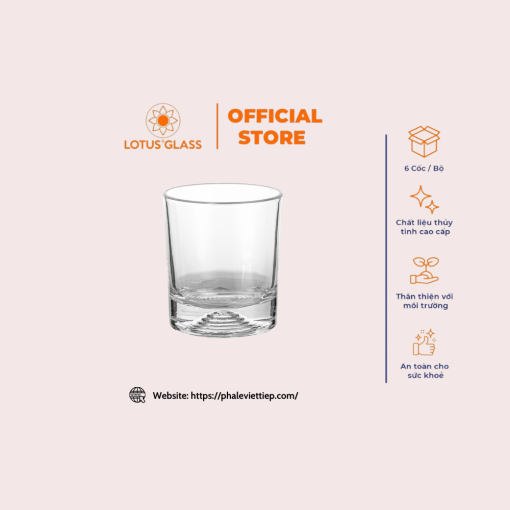 Cốc whisky Horeca VTC 305 Việt Tiệp tinh tế, thanh lịch - Image 3