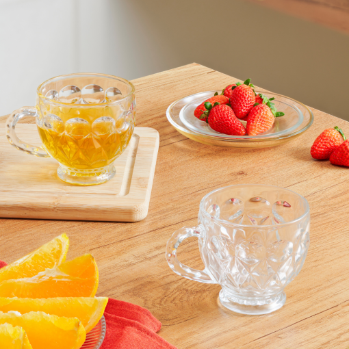 Tách thủy tinh Trà/Cafe VTC 316 Việt Tiệp sang trọng - Image 2