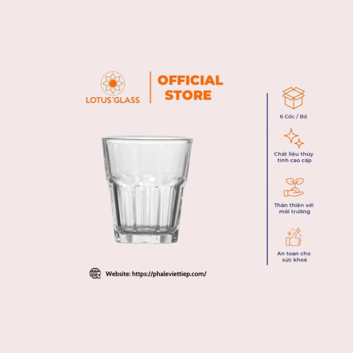 Cốc thủy tinh Shot VTC 400 (Cốc số 8) Việt Tiệp - Image 3