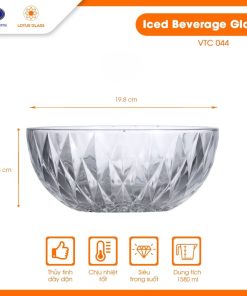 Tô thủy tinh lớn VTC 44 Việt Tiệp trợ thủ cho gian bếp