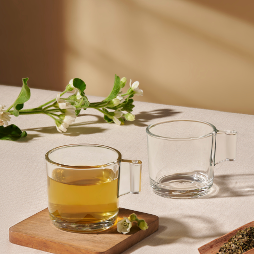 Tách thủy tinh Trà/Cafe VTC 47 Việt Tiệp sang trọng - Image 2