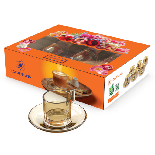 Tách thủy tinh Trà/Cafe VTC 47 Việt Tiệp sang trọng - Image 4