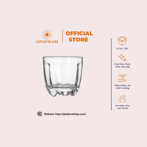 Bộ 12 ly cốc nến VTC 74M Việt Tiệp cao cấp - Image 3