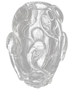 Lọ cong đều gắn nòng nọc 230 trắng - sản phẩm