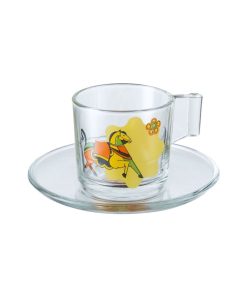 Bộ cốc đĩa thủy tinh Hội làng sản phẩm cốc đĩa