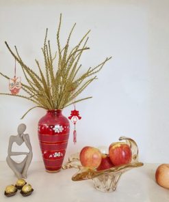 Alternative view of Chum 250 Đắp Nổi Viền Vàng Màu Đỏ Sang Trọng, Bền Bỉ