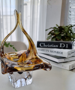 Lẵng Vuông Xỏ Lỗ Màu Vàng