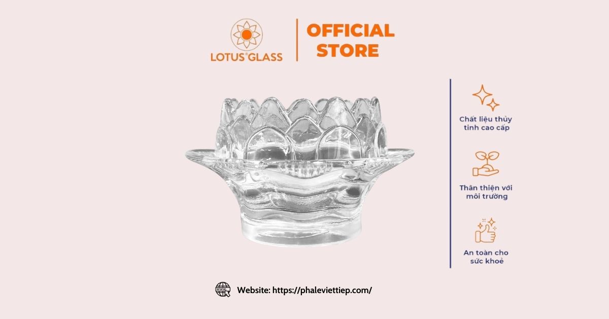 Ly thủy tinh làm nến SEN95T